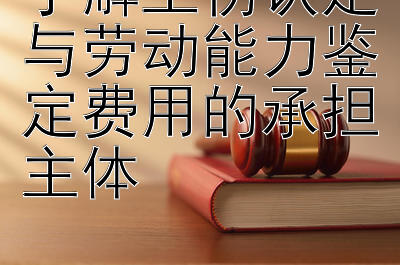 了解工伤认定与劳动能力鉴定费用的承担主体