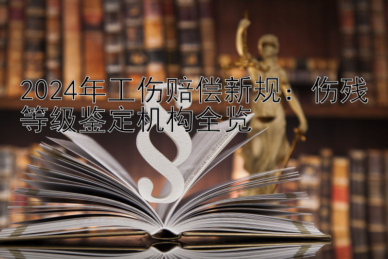 2024年工伤赔偿新规：伤残等级鉴定机构全览