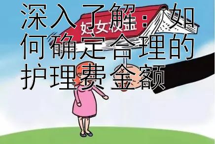 深入了解：如何确定合理的护理费金额