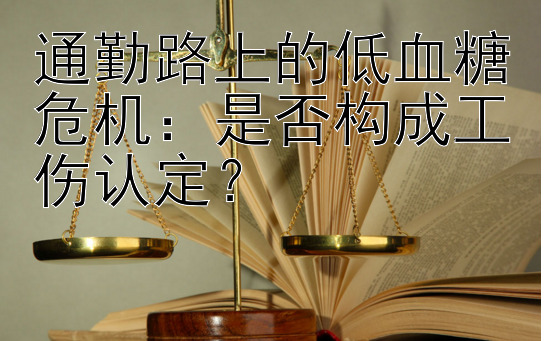 通勤路上的低血糖危机：是否构成工伤认定？