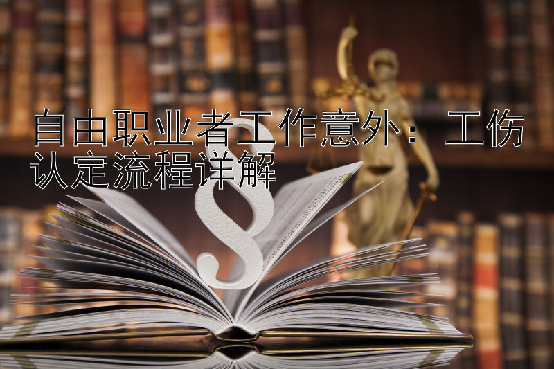 自由职业者工作意外：工伤认定流程详解