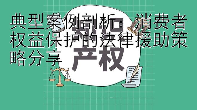 典型案例剖析：消费者权益保护的法律援助策略分享