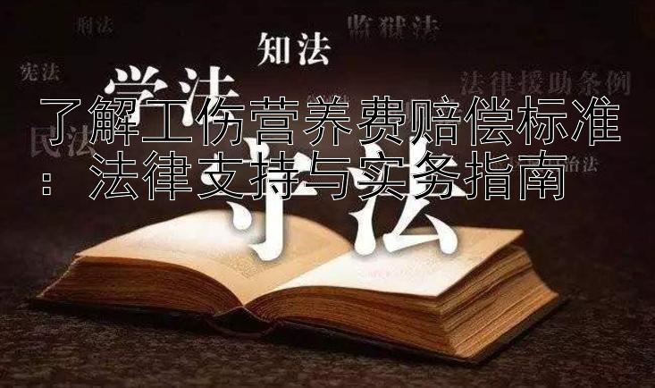 了解工伤营养费赔偿标准：法律支持与实务指南