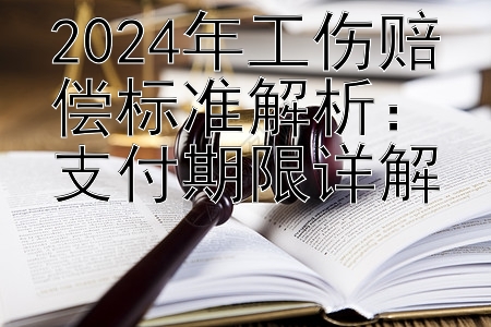 2024年工伤赔偿标准解析：支付期限详解