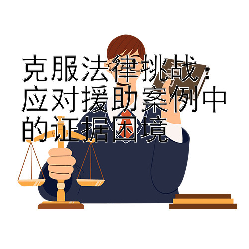 克服法律挑战：应对援助案例中的证据困境