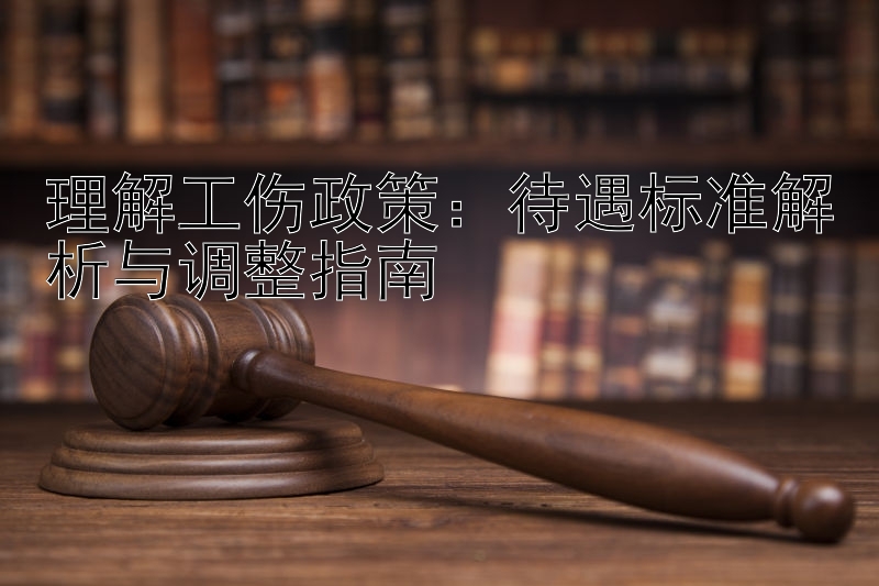 理解工伤政策：待遇标准解析与调整指南